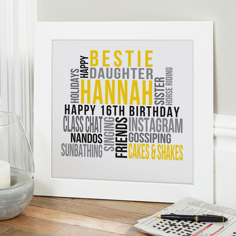 Personalized 16th Birthday Gifts With On Screen Previews Chatterbox Walls,Funny Live Laugh Love Signs