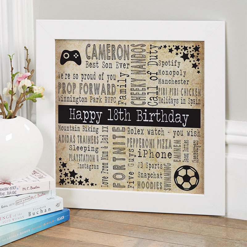 18th Birthday Gifts & Present Ideas for