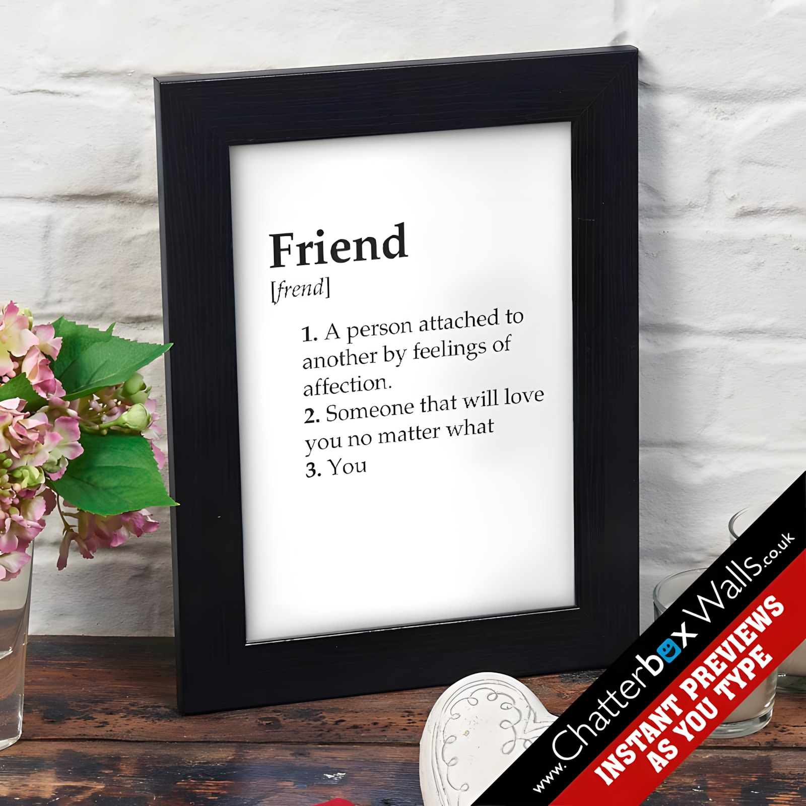 Custom Dictionary Definition Wall Art Picture | An To Create Gift