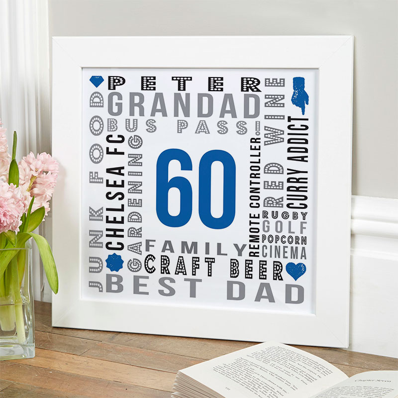 Details about   Personalised 70th Birthday Word Art Gifts For Him Dad Uncle Any Number 60th 80th 