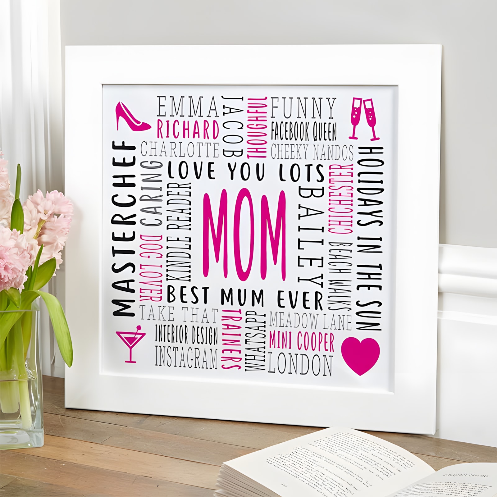 GIFTS FOR MOM- SUPER MOM - MOTHERS DAY Art Board Print for Sale by  versartyle