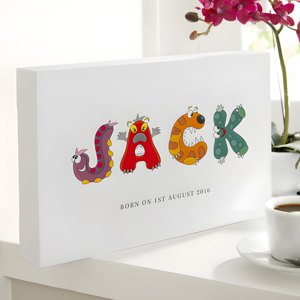 custom name prints canvases for children chatterbox walls