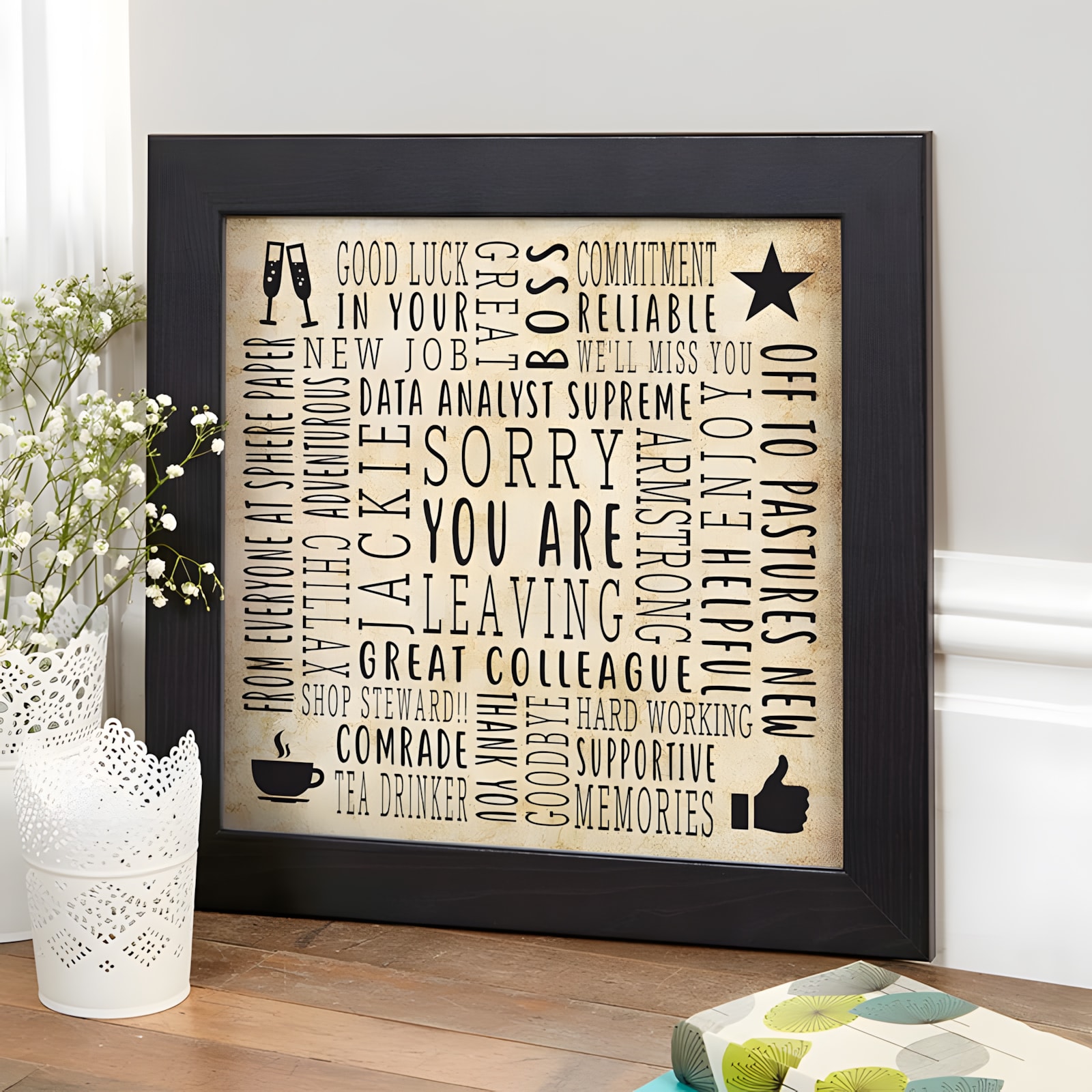 Personalized Going Away Gift Coworker Friend Canvas, Best Work Friends  Gift, Colleague Farewell Gift - Best Personalized Gifts For Everyone