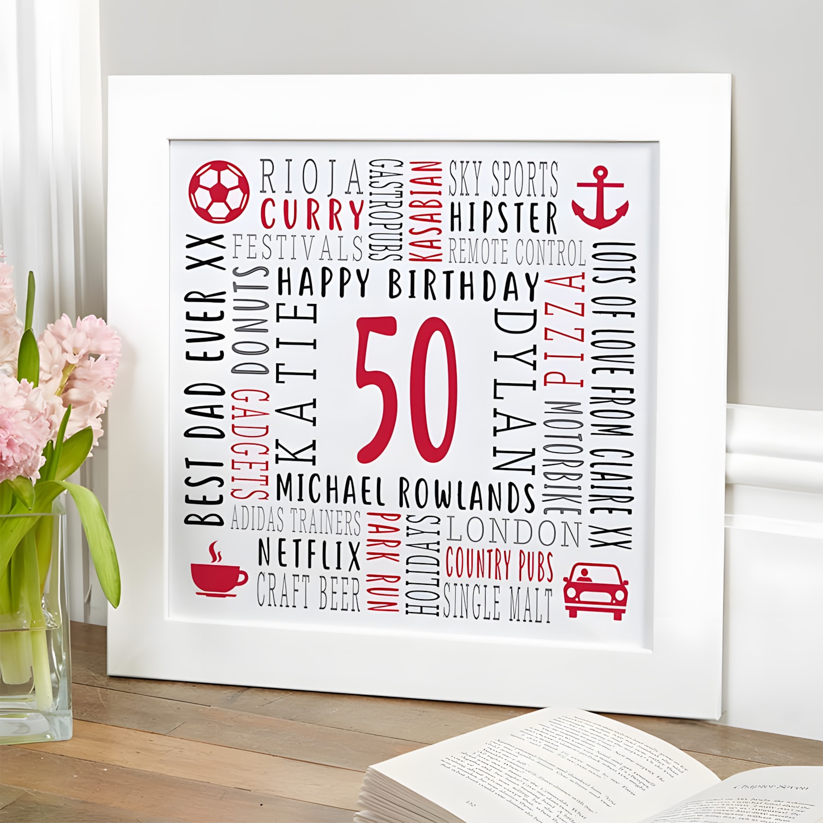 Amazon.com: AWDK 50th Birthday Gifts for Women, 50th birthday fabulous gifts ,50th Birthday decoration for women birthday gifts for Mom Grandma Friend  Aunt bestie sister 7PCS : Home & Kitchen