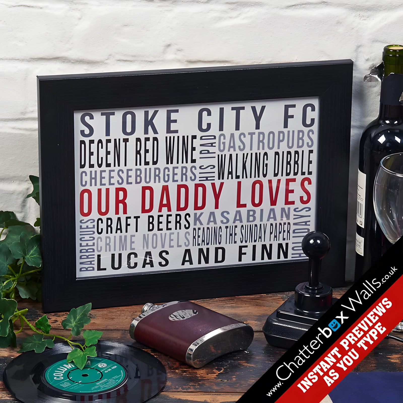 personalized word art