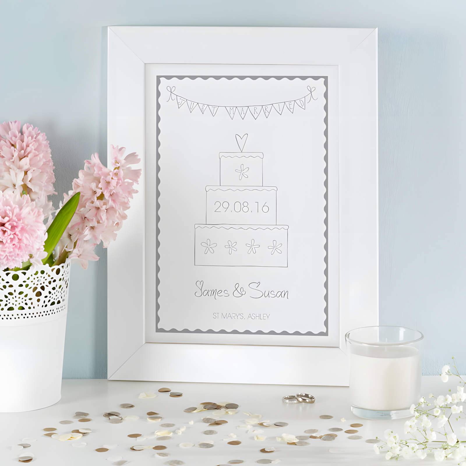 Personalized Wedding Gift Prints Canvases Chatterbox Walls Word Print Typographic Wedding Present
