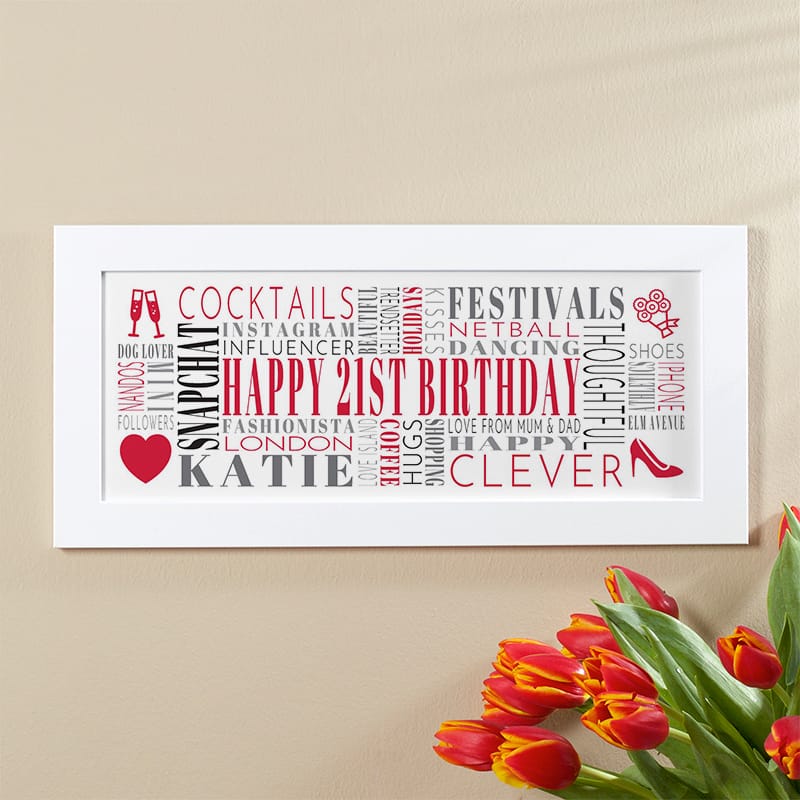 birthday gift ideas wordle picture custom made