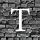 Charcoal Brick Wall