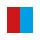 Red-Cyan-White